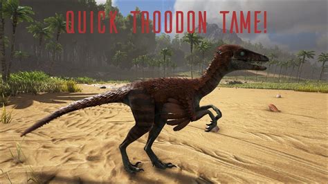 Ark troodon tame - A singular tame is capable of providing experience to multiple Troodons. Tests have shown this is unreliable, but can be reproduced. Requirements. Experience required: 343 + (32 x Troodon's level) Experience required at night: 137 + (13 x Troodon's level) Creatures must not be set as Passive and must be unmounted by a player.